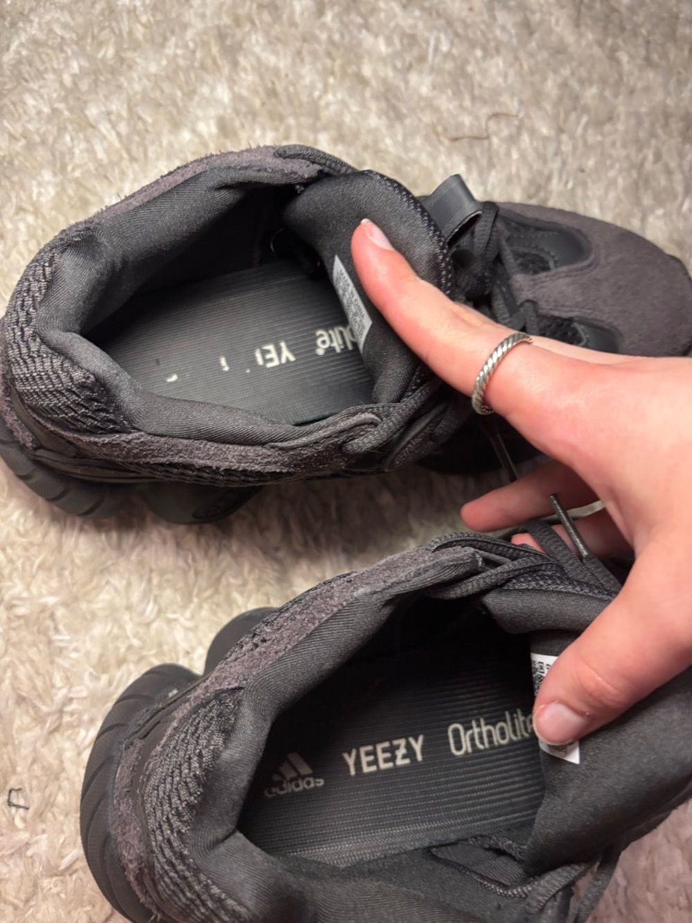 Adidas yeezy 500 ‘utility black’ - Picture 4 of 9